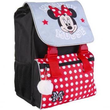 Mochila Escolar Grande Extensible Minnie Red - Cerdá