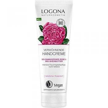 Crema de Manos Rosa Damascena y Karité 75 ml - Logona