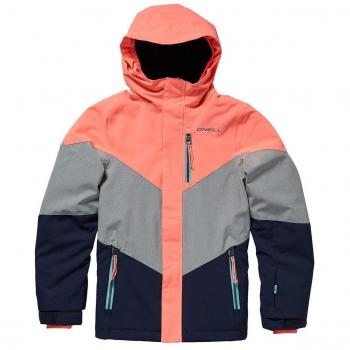 O 'Neill niña Coral Jacket Snow, Niñas, 8P5072, Naranja neón y Rosa, 176