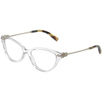 Tiffany & Co. TF2231F Asian Fit 8047 Armazones para Mujer Cristal, Lentes Recetados Transparentes, Gafas Recetadas Ajuste Asiático