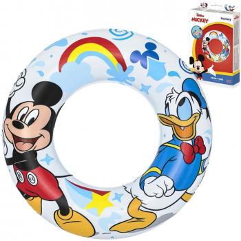 Flotador Hinchable Infantil Disney Mickey y Amigos 56 cm Bestway