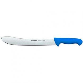 Arcos Serie 2900, Cuchillo Carnicero, Hoja de Acero Inoxidable Nitrum de 300 mm, Mango inyectado en Polipropileno Color Azul