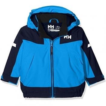 Helly Hansen K Velocity - Chaqueta para niños, color azul, talla 128/8
