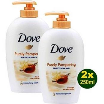Dove - Mimos pure, loción de lavado belleza manteca de karité y vainilla aroma, flüssigsei