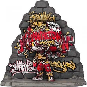 Funko Pop! Marvel: Iron Man Graffiti Deco Deluxe - Colección Street Art