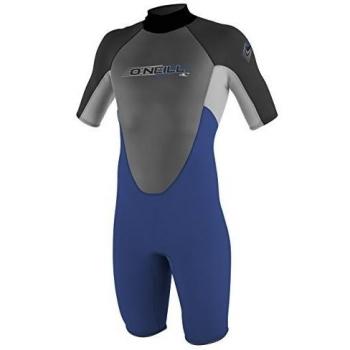 O 'Neill Reactor – Traje de neopreno 2 mm S/S Spring T22 BLK/Graph/Flint XLT, color BE4 PAC/FLINT/BLK, tamaño XLS