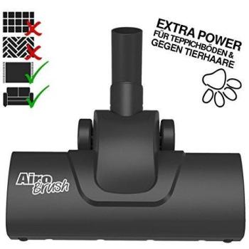 Boquilla AiroBrush Numatic Negra para Aspiradora 32 mm, 270 mm de Ancho