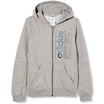 adidas Yg BB FZ Sudadera, Niñas, brgrin, 158