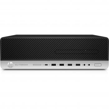 EliteDesk 800 G4 3 GHz 8ª generación de procesadores Intel® Core™ i5 i5-8500 Negro, Plata SFF PC