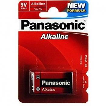 Panasonic 6LR61AP Alcalino 9V batería no-recargable - Pilas Alcalino, 9 V, 26,5 mm, 17,5 mm, 48,5 mm, 42,1 g, Red