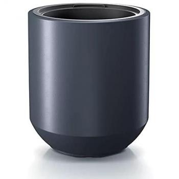 Maceta HEOS 46L con Depósito, Dimensiones 390x390x440 mm, Color Gris Claro/Antracita