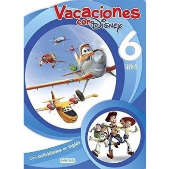 Vacaciones con Disney. 6 años: Con actividades en inglés