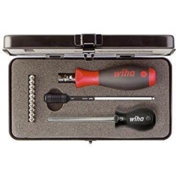 WIHA 34614 - Juego de destornilladores dinamométricos TorqueVario®-S 2852S1001 TorqueVario-S 0,8-5,0 Nm Ref. 2852S1001