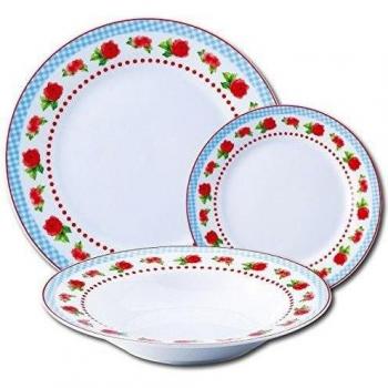 Renberg Blinky Vajilla de Porcelana de 18 Piezas
