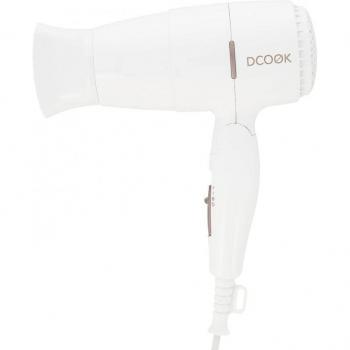 Secador de Viaje Dcook Gallery 1400W Plegable Blanco/Rosa