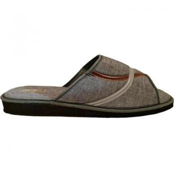 Zapatilla de Casa Amoros Rayas - Cómoda y Suave - Fabricada en España