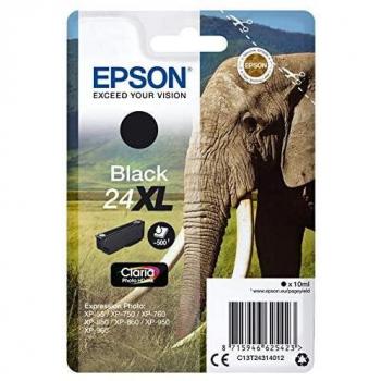 Epson 24XL (Elephant) High Capacity Black Ink Cartridge - C13T24314012