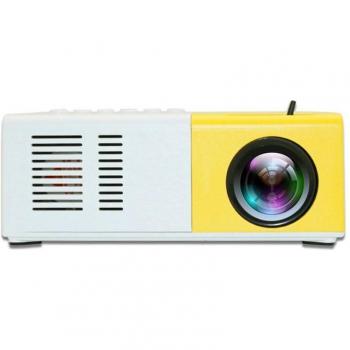 Miniproyector portátil YG200 J9, HD 1080P, HDMI compatible, USB, reproductor multimedia para cine en casa