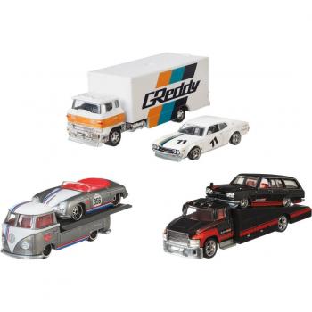 Hot Wheels Surtido Vehículos Premium Transporte en Equipo