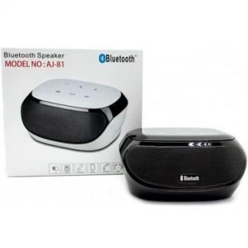 Altavoz Bluetooth TÃ¡ctil + FunciÃ³n Manos Libres AJ-81 Negro