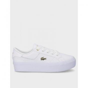 Zapatillas Lacoste Ziane Platform de mujer blancas