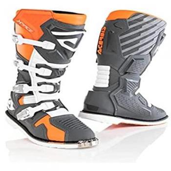 Acerbis Botas de Cross X-Race Naranja-Gris 46