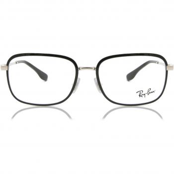 Ray-Ban Gafas Graduadas RX 6495 2861 Ajuste Asiático para Hombre Negras