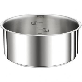 Cazo Tefal Ingenio Preference Ø 18 cm Acero Inoxidable, Inducción, Asas Removibles, Apilable
