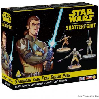 Juego de Mesa Asmodee Star Wars Shatterpoint Stronger Than Fear Squad Pack Edad Recomendada 14 Años