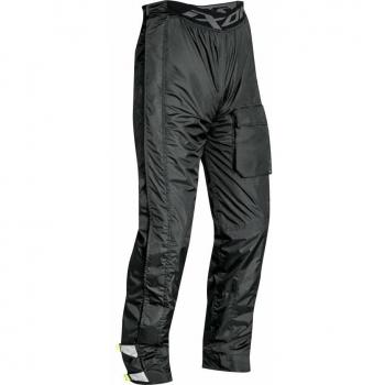 Pantalón de moto Ixon Sutherland impermeable negro-amarelo brillante, talla XL, diseñado para condiciones de lluvia