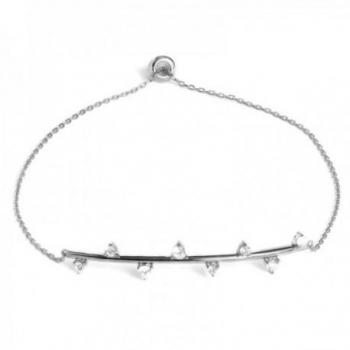 LUXENTER Pulsera Carsara de Plata de Ley 925