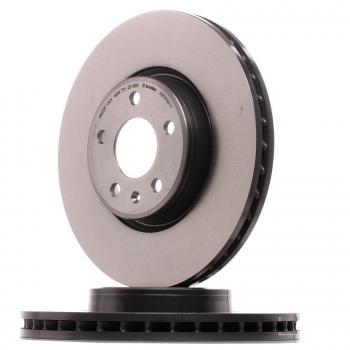 Disco de Freno Brembo Barnizado Para Eje Delantero 09D05811, ventilado, altamente carbonizado, 1 pieza