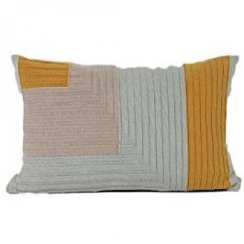 Ferm Living Cushion Angle Knit Curry 40 x 60 cm