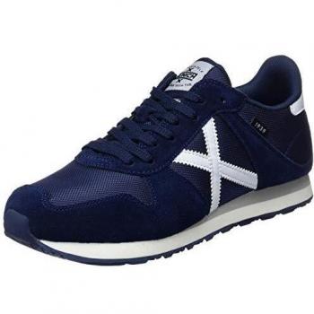 Munich Massana 301/431 Men's Blue Casual Leather Sneakers - Size 9 US