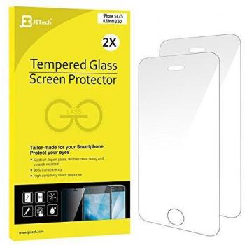 JETech Protector de Pantalla Compatible iPhone SE