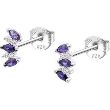 Pendientes Lotus Silver LP3630-4/2 de Plata con Circonita, Diseño Elegante y Sofisticado