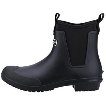 Cotswold Grosvenor Waterproof Women's Black Wellington Boots - Size UK 7