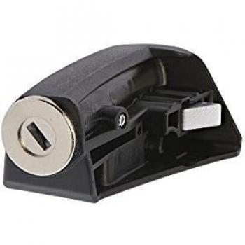 AXA Unisex Yamaha Marco Bicicleta Recargable Lock, Negro