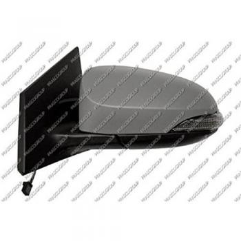 Prasco Espejo retrovisor Izquierdo para Toyota Auris año de fabricación 01.13-08.17 - Calefactable, Convexo, imprimado