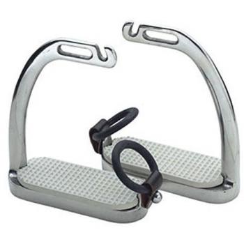 Condados Fillis arracimado estribos de seguridad S/STEEL Talla:4,5/11 cm