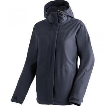 Maier Sports Women's Metor 3-in-1 Waterproof Jacket with Hood and Zipper Pockets