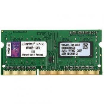 Kingston KVR16S11S8/4BK - Memoria RAM DDR3
