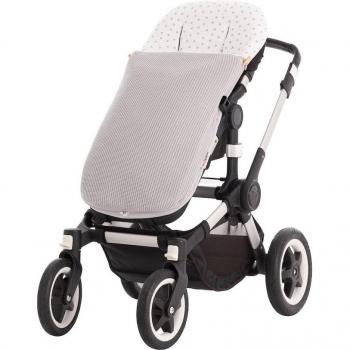 Saco de invierno para silla universal modelo Tokyo Sensitive NoraBaby by Cambrass, color gris, dimensiones 43X92X5 cm