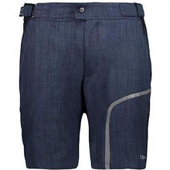 CMP Bermuda de ciclismo con suave fondo, para hombre, Hombre, 3C95477, Cosmo, 48