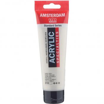 ACRILICO AMSTERDAM 120 ml (818) PERLADO AMARILLO