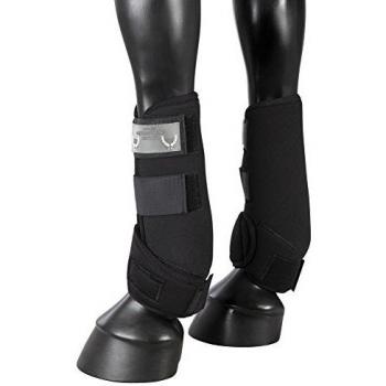PFIFF Polaina con Esposas Cerradas, Color Negro, XL
