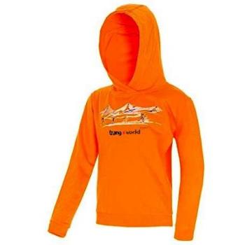 Trangoworld Across The Glacier Junior Sudadera, Unisex niños, Naranja, 06