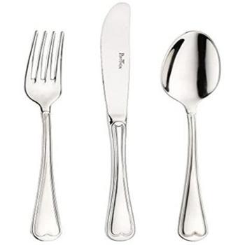 Cubertería 24 piezas Superga: incluye 4 cuchillos para la cena, 4 tenedores para la cena, 4 cucharas soperas y 4 cucharitas de postre