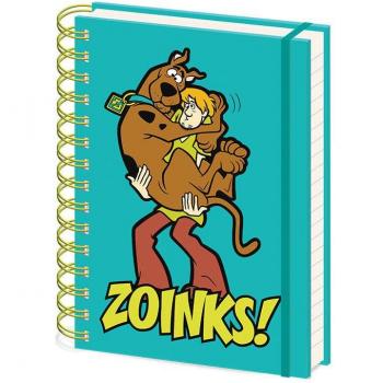 Cuaderno Espiral Scooby Doo Zoinks A5 21x14.85cm