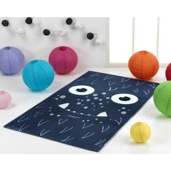 Mora Spain Alfombra Infantil Tacto Suave Antideslizante Microfibra Diseño H06 Azul